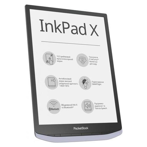 Електронна книга PocketBook InkPAd X 1040 Metallic grey (PB1040-J-CIS) фото №4