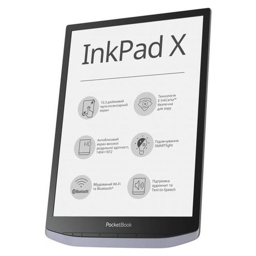Електронна книга PocketBook InkPAd X 1040 Metallic grey (PB1040-J-CIS) фото №6
