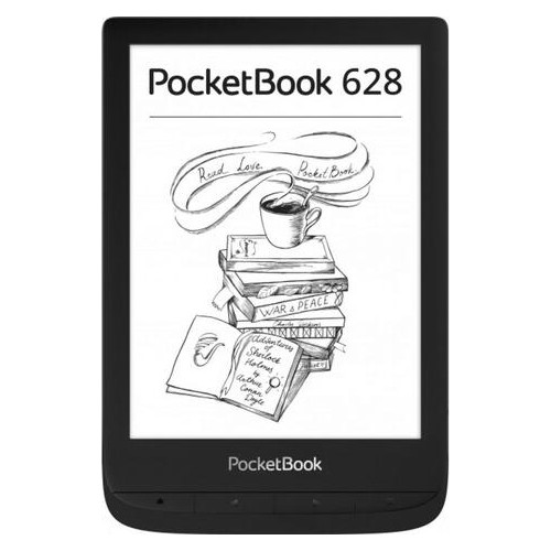 Электронная книга PocketBook 628 Touch Lux5 Ink Black (PB628-P-CIS) (WY36dnd-258250) фото №1