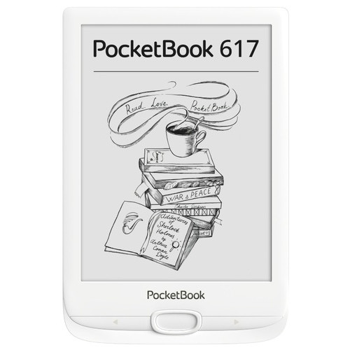 Електронна книга PocketBook 617 White (PB617-D-CIS) фото №1