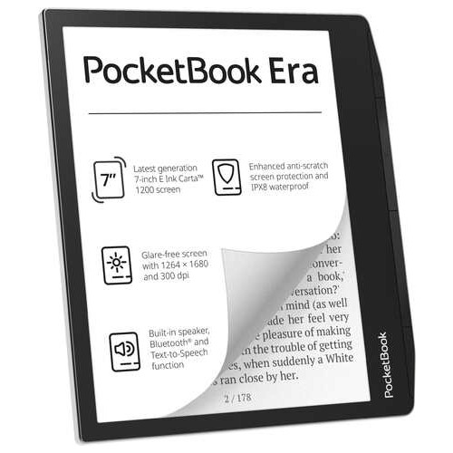 Електронна книга PocketBook 700 Stardust Silver (PB700-U-16-WW) фото №4