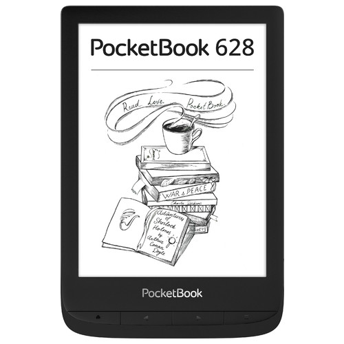 Електронна книжка PocketBook 628 Touch Lux 5, Black (PB628-P-WW) фото №1