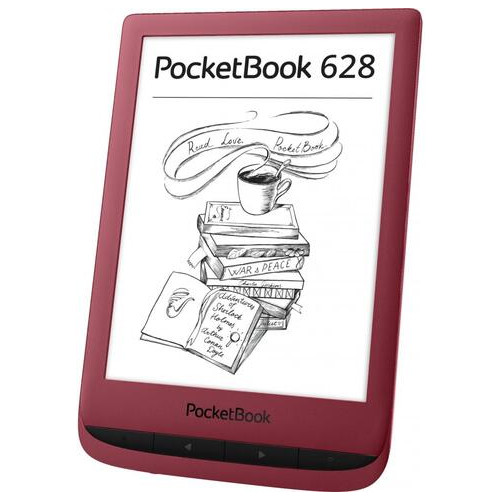 Електронна книжка PocketBook 628 Touch Lux 5, Ruby Red (PB628-R-WW) фото №4