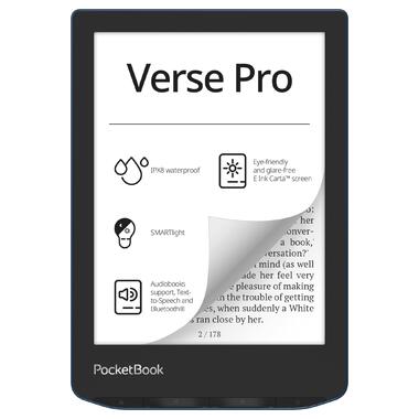 Електронна книга PocketBook 634 Azure (PB634-A-CIS) фото №1
