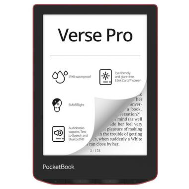 Електронна книга PocketBook 634 Passion Red (PB634-3-CIS) фото №4