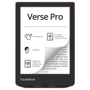 Електронна книга PocketBook 634 Passion Red (PB634-3-CIS) фото №1