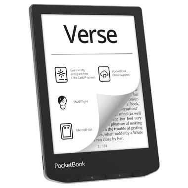 Електронна книжка PocketBook Verse (PB629) Mist Grey (PB629-M-CIS) фото №2