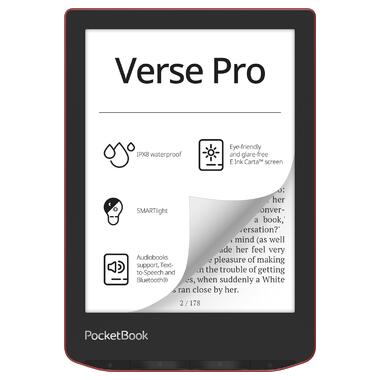 Електронна книжка PocketBook Verse Pro (PB634) Passion Red (PB634-3-CIS) фото №1