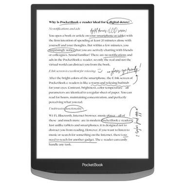 Електронна книга PocketBook 1040D InkPad X PRO Mist Grey (PB1040D-M-WW) фото №2
