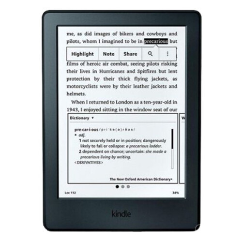 Электронная книга Amazon Kindle 6 (8 gen, 2016) Black Англ.яз фото №5