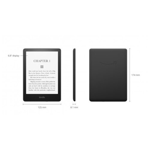 Електронна книга Amazon Kindle All-new Paperwhite 11th Gen. 16GB (2021) Black *online (Amazon Kindle Paperwhite 11th Gen. 16GB Black) фото №2