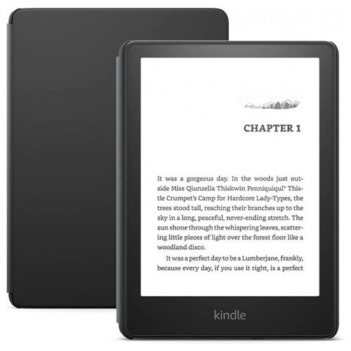 Дитяча електронна книга Amazon Kindle Paperwhite 11-го покоління. 2021 Чорна обкладинка фото №1