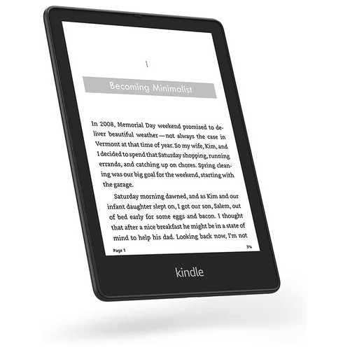 Електронна книга Amazon Kindle Paperwhite Signature Edition 11-го покоління. 32 ГБ Чорний фото №1