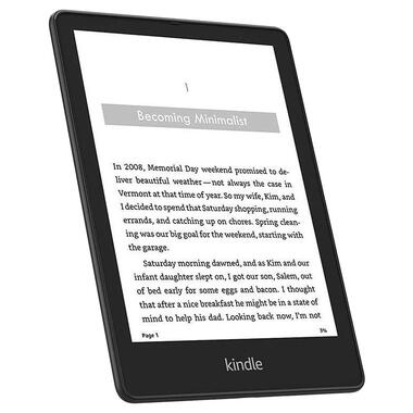 Електронна книга Amazon Kindle Paperwhite 6.8 8GB with Case (11 gen, 2023) Black фото №1