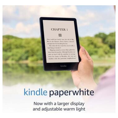Електронна книга Amazon Kindle Paperwhite Signature Edition 11th Gen. 32GB (2021) Denim фото №2