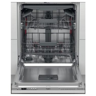 Посудомийна машина Whirlpool вбудована, 14компл., A+++, 60см, дисплей, інвертор, кошик, білий (WIC3C33PFE) фото №2
