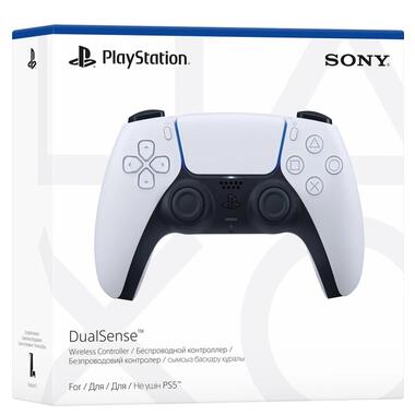 Беспроводной геймпад Sony DualSense PS5 White фото №10