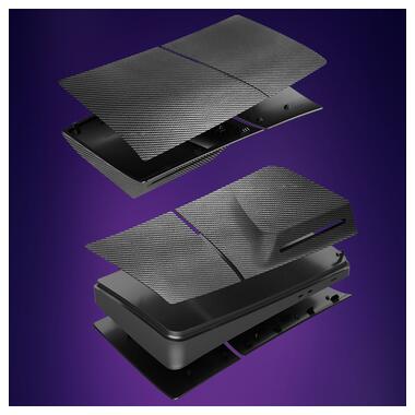 Панель корпусу для консолей Epik Sony PlayStation 5 slim Carbon фото №3