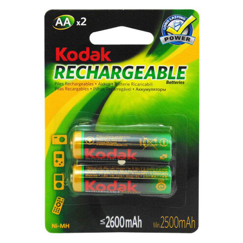 Акумулятор Kodak R06/AA 2600MAH blister/2 шт на блістер фото №1