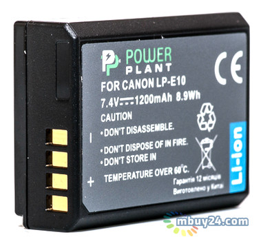 Акумулятор PowerPlant для Canon LP-E10 фото №1