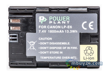 Акумулятор PowerPlant для Canon LP-E6 Chip фото №1