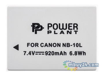Акумулятор PowerPlant для Canon NB-10L фото №2