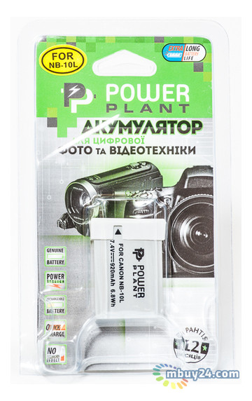 Акумулятор PowerPlant для Canon NB-10L фото №3