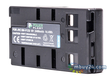 Акумулятор PowerPlant для JVC BN-V12U, BN-V14U, VW-VBS1E, VW-VBH1E, VW-VBS2E фото №1