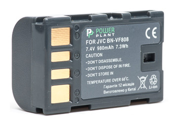 Акумулятор PowerPlant для JVC BN-VF808 фото №1