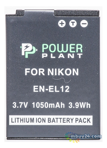 Акумулятор PowerPlant для Nikon EN-EL12 фото №1