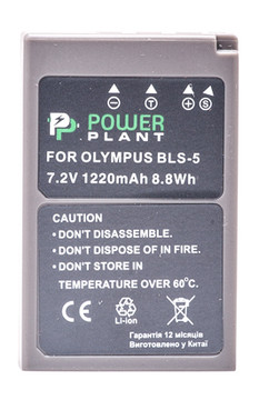 Акумулятор PowerPlant для Olympus PS-BLS5 фото №2