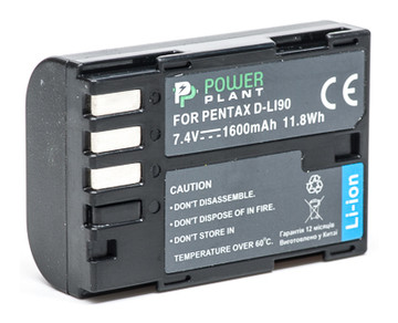 Акумулятор PowerPlant для Pentax D-Li90 фото №1
