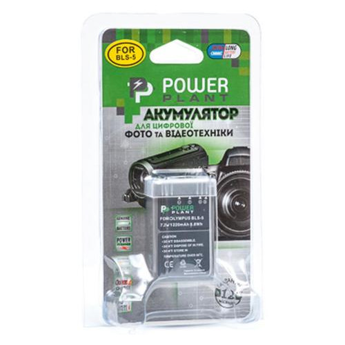 Акумулятор до фото/відео PowerPlant Olympus PS-BLS5 (DV00DV1287) фото №2