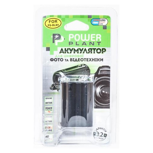 Акумулятор до фото/відео PowerPlant Olympus PS-BLM1 (DV00DV1057) фото №2