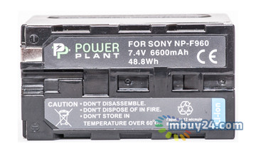 Акумулятор PowerPlant LED NP-F960 фото №1