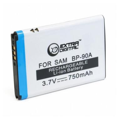 Аккумулятор к фото/видео EXTRADIGITAL Samsung BP90A (DV00DV1382) фото №2