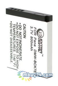 Аккумулятор Extra Digital для Panasonic DMW-BCK7 фото №1