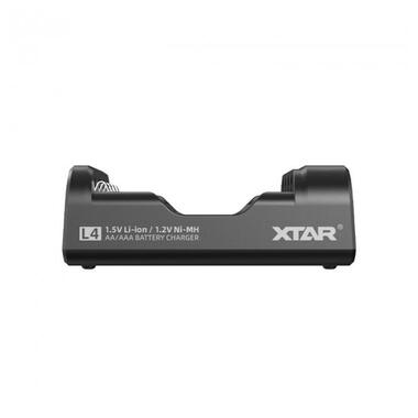 Універсальне ЗУ Xtar L4 для AA/AAA 1.5V Li-Ion/Ni-MH USB LED індикатор 4 канала Black Box фото №4
