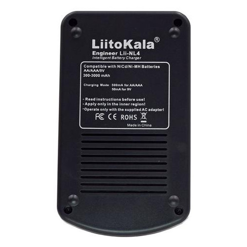 Зарядний пристрій LiitoKala NL4 (Lii-NL4) фото №3