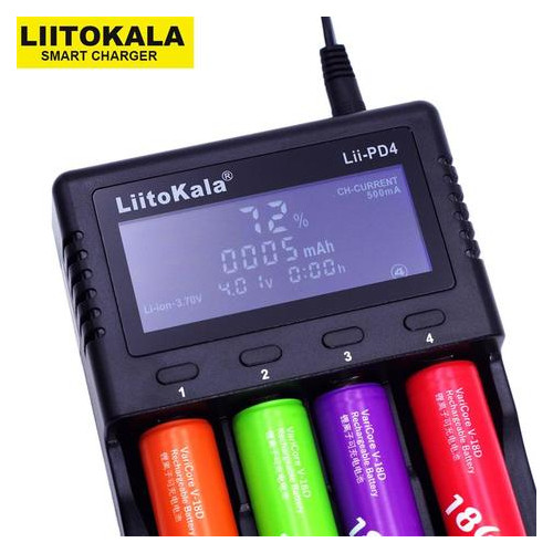 Заряднoe устройство Liitokala Lii-PD4 фото №3