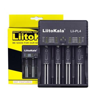 Зарядний пристрій LiitoKala Lii-Pl4 lcd фото №1