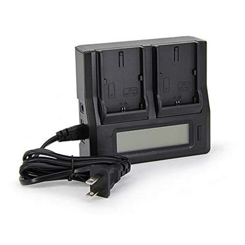 Зарядний пристрій LCD-USB dual charger (Ruibo brand) for LP-E6 фото №4