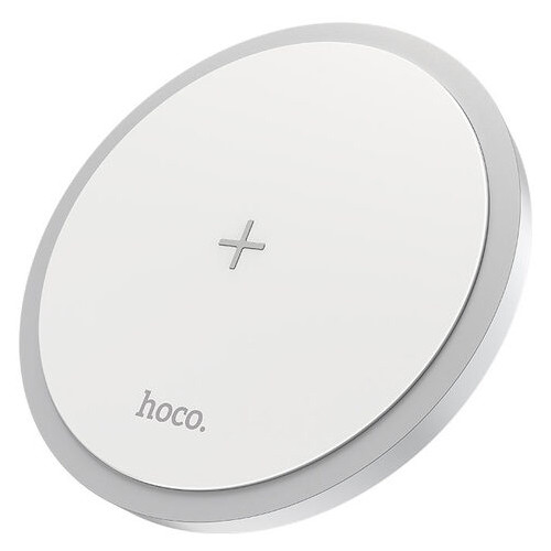 Беспроводное ЗУ Hoco CW26 Powerful wireless fast charger 15W White фото №1
