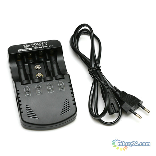 Зарядное устройство PowerPlant для аккумуляторов AA, AAA 9V PP-EU401 (DV00DV2811) фото №3