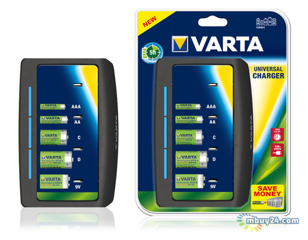 Зарядний пристрій Varta Universal Charger (57648101401) фото №1
