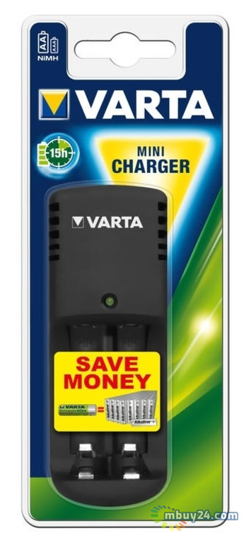 Зарядний пристрій Varta Mini Charger Empty (57646101401) фото №1