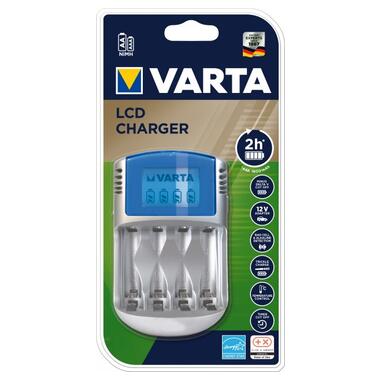 Зарядний пристрій VARTA LCD Charger (57070201401) фото №1