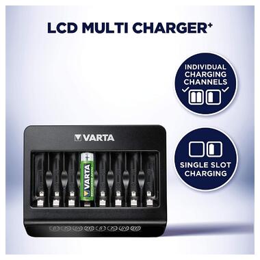 
Універсальне ЗУ Varta LCD Multi Charger+ Plus (57681), AA/AAA, LCD, 8 каналів, Blister фото №7