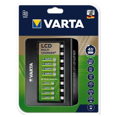 
Універсальне ЗУ Varta LCD Multi Charger+ Plus (57681), AA/AAA, LCD, 8 каналів, Blister фото №3