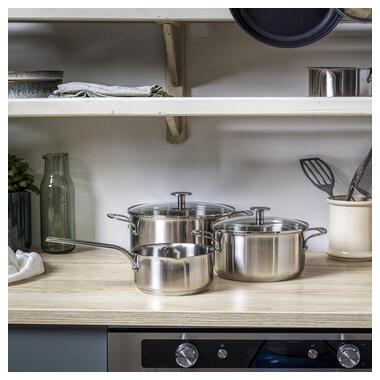 Набір посуду KitchenAid, 5 предметів, 16/20/24 см, 1,5/3,1/4,8 л  (CC005088-001) фото №2